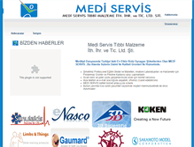 Tablet Screenshot of mediservis.com